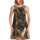 thumbnail image 1 of Balery desert Man Shepherd Dog Vestidos de verano para mujer con estampado: vestido holgado sin mangas, vestido playero informal y cómodo para días calurosos., 1 of 7