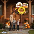 thumbnail image 5 of PMU Thanksgiving Mylar Sunflower Balloon Bouquet 25pc 18in Mylar Balloons Pkg/25, 5 of 6