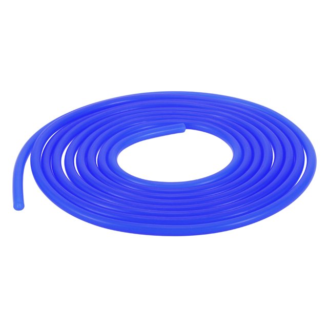 Ofertas Únicas 1 Pcs Manguera de Vacío de Silicona 10Ft 1/16" 2mm ID 2mm Grosor Línea de Vacío Automotriz Alta Temperatura Azul 130PSI Presión Máxima