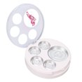 thumbnail image 3 of Empty Eyeshadow Plate 5 Grids DIY Makeup Palette Eyeshadow Container Tray for Blush Brow Powder, 3 of 14