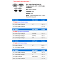 thumbnail image 2 of Rear Brake Pad and Rotor Kit - Compatible with 2009 - 2020 Dodge Challenger 2010 2011 2012 2013 2014 2015 2016 2017 2018 2019, 2 of 2