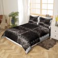 thumbnail image 4 of Cowhide Duvet Cover Queen Patchwork Cow Print Comforter Cover Highland Cow Bedding Set Retro Farmhouse Decoration Bed Sets Wild Animal Skin Quilt Cover Westerm Home Decor With 2 Pillowcases, 4 of 6
