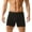 Black, variant on Ultra Soft Boxer Briefs for Men - Lightweight & Breathable Lounge Underwear, Perfect for Sleeping, Lounging at Home, and Beach Vacation | Breathable Underwear, Men‘s Boxer Briefs