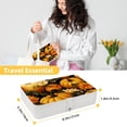 thumbnail image 5 of Thanksgiving PU Leather Jewelry Storage Box with Removable Compartment and Portable Bracelet Holder - Jewelry Boxes and Display Case, 5 of 6