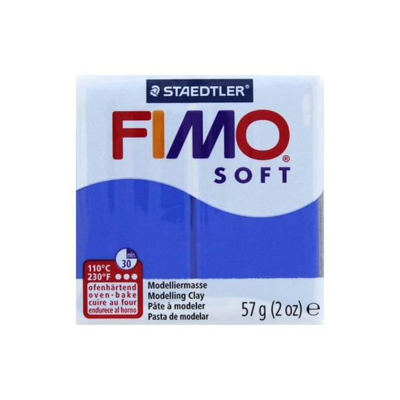 Fimo Soft Clay 57Gm Brilliant Blue