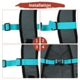 thumbnail image 5 of Uxcell Backpack Chest Strap [1PCS] - Adjustable Sternum Straps - [Sky Blue-11 x 6IN] Chest Belt with Quick Release Buckle, 5 of 7