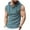 Turquoise#09, variant on Hogleaql Sleeveless Hoodie for Men 2025 Fit Hooded T Shirts Fashion Henley Muscle Tees Hoodies Sweatshirt