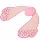 thumbnail image 2 of Entrenador electrónico de caderas, tonificador muscular inteligente para glúteos y caderas, color rosa claro, 2 of 14