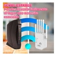 thumbnail image 4 of Repetidor Extensor de Señal WiFi de 1200 Mbps con 6 Antenas y Tecnología Dual Band 2.4 GHz + 5 GHz, 4 of 7