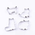 thumbnail image 4 of Moldes con forma de gato, molde para fondant para cupcakes, herramientas Decoración de pasteles de Navidad, cortador de galletas y pasta de azúcar, molde para hornear 3 juegos sidaley  ZHF2754-03, 4 of 6
