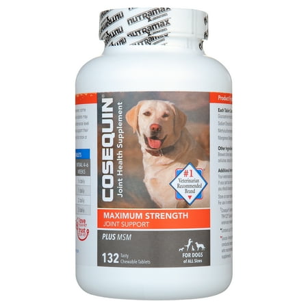 UPC 755970405101 product image for Cosequin Maximum Strength Plus MSM Chewable Tablets 132ct | upcitemdb.com