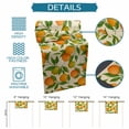 thumbnail image 6 of Green Orange Table Runner 72 Inches, Summer Botanical Leaves Watercolor Bed Runner Dresser Scarves Tabletop for Indoor Outdoor Parties/Ceremony/Banquet, 18" x 72", 6 of 8