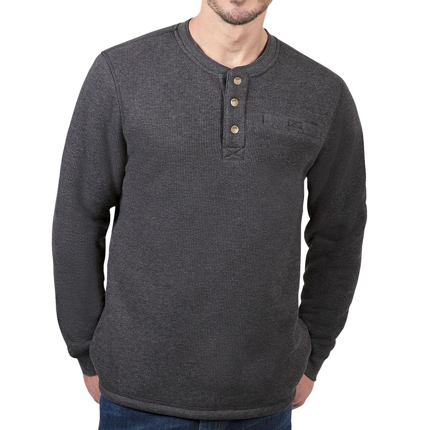 Lee® Men's Sherpa Lined Thermal Henley 
