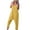 Yellow, variant on gakvbuo Jumpsuits For Women Summmer Dressy Wedding Women's Casual Loose Baggy Pocket Jumpsuit Fashion Playsuit Trousers Overalls Cotton And Linen Jumpsuit