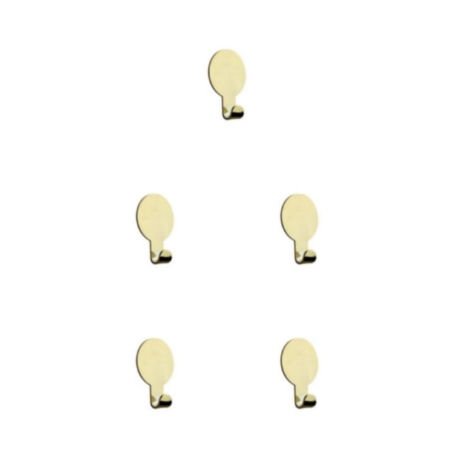 Gancho autoadhesivo Ounissouiy Soporte colgante multiusos Accesorios de baño para el hogar Dorado