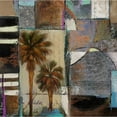 thumbnail image 3 of Novak, Rick 20x20 Black Modern Framed Museum Art Print Titled - Abstract Palms I, 3 of 5