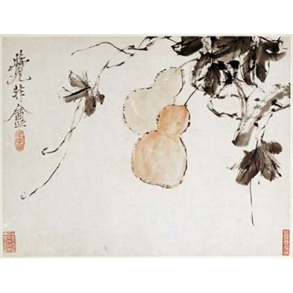 Gourds Canvas Art - Xu Gu (22 x 28)