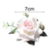 thumbnail image 3 of 2 juegos, flor de muñeca de boda, flor de muñeca de rosa de dama de honor, adecuada para celebraciones de aniversario de boda, bailes, fiestas, decoración del hogar., 3 of 6