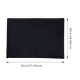 thumbnail image 1 of Riforla Blanket Color Blanket Air Flannel Blanket Plain Conditioning Gift Color Home Textiles Blanket Black, 1 of 1