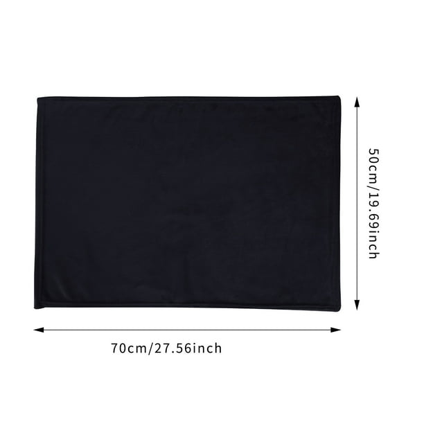 Manta de felpa coral para mascotas, 50 x 70 cm, de franela, antiestática, lavable a máquina, suave y cálida, para perros, gatos, sofás y camas, decoración textil para el hogar