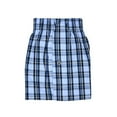 thumbnail image 2 of Minnieouse Ropa interior de hombre Bóxer tejido Pantalones cortos masculinos Suavidad transpirable al tacto Comodidad Ropa de dormir Ropa interior Azul XXL, 2 of 6