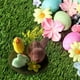 thumbnail image 3 of Conjunto de conejitos y pollitos de Pascua de espuma flocada para decorar el hogar, el jardín, la ventana o como accesorios para fotos., 3 of 6