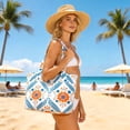 thumbnail image 2 of Hap Tim XXL Waterproof Beach Tote Bag with Wet Compartment & Zip,Large Capacity Sandproof Shoulder Travel Bag Lightweight Foldable Women’s Holiday Essentials Bag for Swimming Shopping Gym(BB-HH), 2 of 7