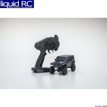 Kyosho America 32521GM Mini-Z 4x4 J33P Wrangler Rubicon Grey