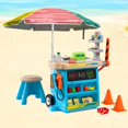 thumbnail image 4 of Sombrilla de playa LOTTAFUN 1,5 m UV50+ portátil para niños, 4 of 6