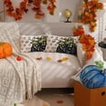 thumbnail image 2 of Fall Pillow Covers 12x20 Inch Fall Thanksgiving Gray Polka dots Blue Pumpkins Lumbar Pillow Covers Polyester Fall Decoration for Home Couch YZT-074A12, 2 of 6