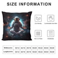 thumbnail image 5 of GOSMITH  Spaceship Decorative Kids Throw Pillow Covers, Astronaut, Rocket Ship, Galaxy Theme, 5 of 5