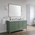 thumbnail image 7 of James Martin Vanities 305-V60s-3Car Chicago 60" Free Standing Or Wall Mounted Single Basin, 7 of 7
