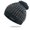 White, variant on beishanbush Baseball Caps Women Knit Slouchy Beanie Baggy Hat with Pompom Winter Soft Warm Ski Cap Grey
