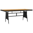 thumbnail image 6 of vidaXL Patio Dining Set Garden Outdoor Wicker Conversational Set PE Rattan, 6 of 8