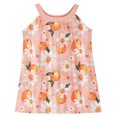 thumbnail image 4 of Hrsba Kids Summer Dress,Casual Sleeveless Dress for Girls,Toddler Kids Girls Cute Flower Sleeveless Camisole Dress A Line Suspenders Wrinkle Dress, 4 of 5