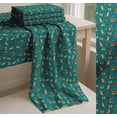 thumbnail image 6 of Soimoi Green Cotton Cambric Fabric Insect & Cat Animal Printed Craft Fabric by The Yard 56 Inch Wide, 6 of 7