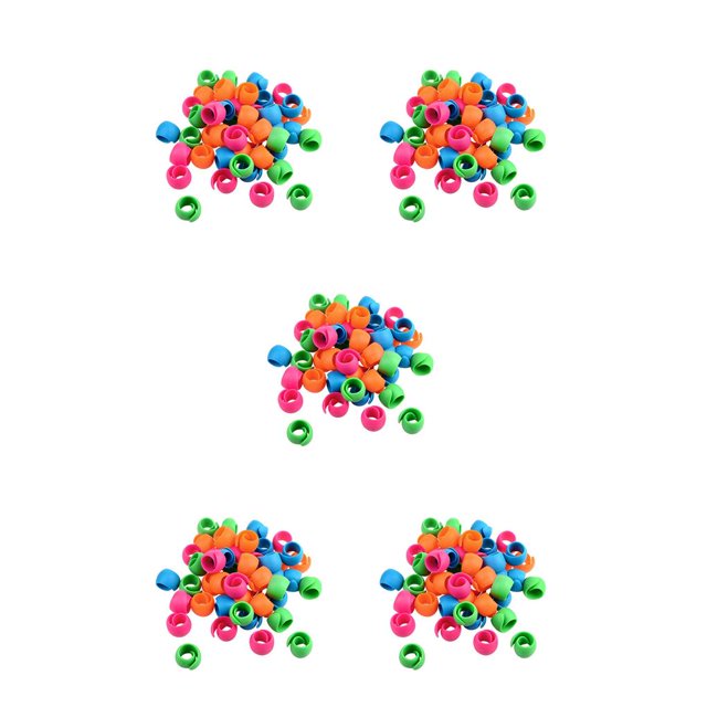 Wosthever Protectores de bobina de hilo, abrazaderas de bobina de plástico, Clips reutilizables para bordado, herramientas de costura, 5 piezas 5piezas