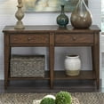 thumbnail image 4 of Lake House Dark Brown Sofa Table, 4 of 4