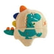 thumbnail image 1 of Gorro de punto con orejas de dinosaurio, gorro de invierno cómodo con orejeras, gorro cálido A, 1 of 9