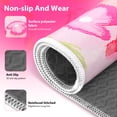 thumbnail image 4 of American Mahjong Mat for Table, Premium Silicone Noise Reduction Game Cover, 31.5 x 31.5 Inch Ships Rolled with Storage Bag (Pink Checked), 4 of 8