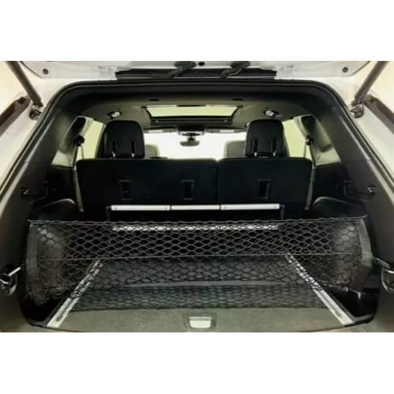 EACCESSORIES EA Trunk Organizer Cargo Net for Ford Bronco Sport 2021-2023 – Envelope Style Cargo Net for SUV – Premium Mesh Car Trunk Organizer Vehicle Carrier Storage – Compatible with Bronco Sport