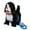 Black And White, variant on Bottone Electric Golden Retriever Dog Toy Interactive Talking Tongue Out on Leash for Kids
