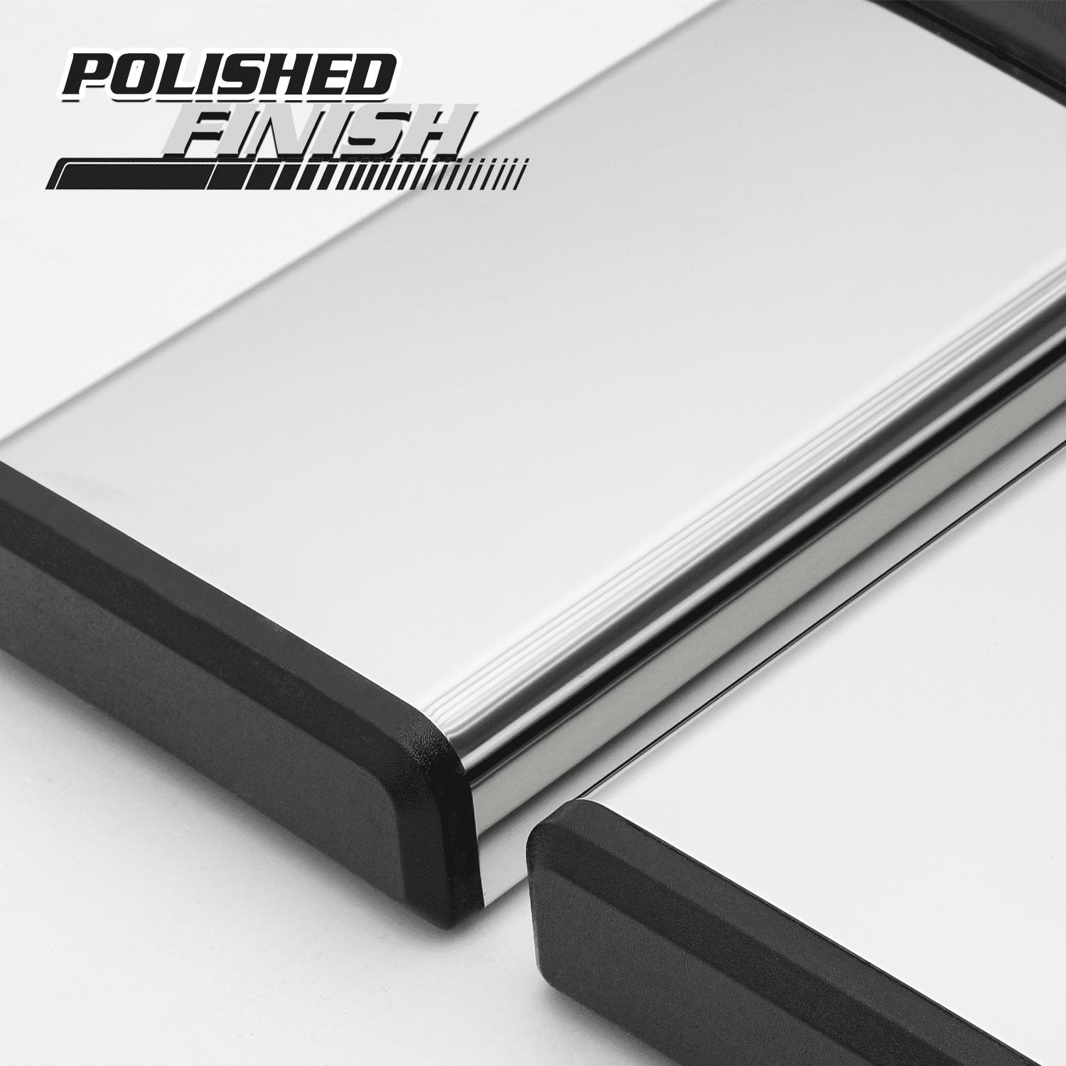 M-AUTO For 2007-2019 Chevrolet Silverado/GMC Sierra 1500 2500HD 3500HD Double Cab Extended Cab Chrome Side Step Nerf Bar Running Boards