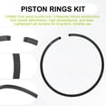 thumbnail image 2 of Uxcell 4-Pack Engine Piston Rings Kit, 44mm x 2mm Thick Ductile Iron Piston Ring Set Standard Replacement for Small Engines/Motors/Machinery [Black], 2 of 6