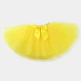thumbnail image 2 of Fgnfyis Girls Carnival Dance Performance Tutu Skirt with Sparkling Glitter Sequins Layered Ballet for Party Play Yellow 9-12 Years, 2 of 2
