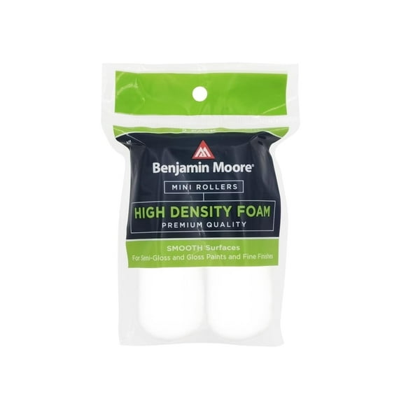 Mini rodillo de espuma Benjamin Moore 10 cm paquete de 2