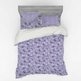thumbnail image 2 of Ambesonne Floral Bedding Set 3 Pcs, Delicate Flower Bouquet, Twin XL, Purple and Lavender, 2 of 3