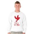 thumbnail image 3 of Live Jesus Christ Peaceful God Love Sweatshirt for Men or Women Brisco Brands S, 3 of 6