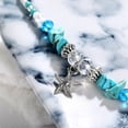 thumbnail image 4 of Daisyyozoid Wholesale Personality Ladies Fashion Star Shell Pearl Anklet Ladies Jewelry Gift, 4 of 9