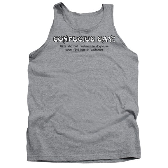 - Confucius - Tank Top - Medium